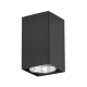 Nero lampa sufitowa 1xGU10 czarna 499/G Lampex