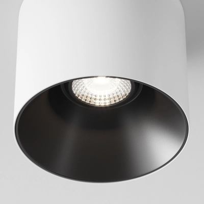Alfa LED lampa sufitowa LED 25W 2130lm 4000K biała, czarna C064CL-01-25W4K-RD-WB