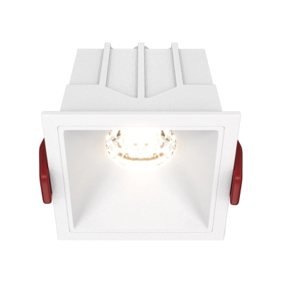 Alfa LED lampa sufitowa LED 10W 500lm 3000K biała DL043-01-10W3K-D-SQ-W Maytoni
