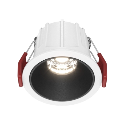 Alfa LED lampa sufitowa LED 10W 500lm 4000K biała, czarna DL043-01-10W4K-RD-WB Maytoni