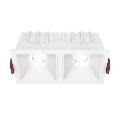 Alfa LED lampa sufitowa LED 20W 1100lm 4000K biała DL043-02-10W4K-D-SQ-W Maytoni