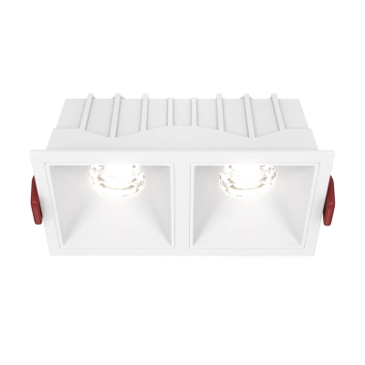 Alfa LED lampa sufitowa LED 20W 1100lm 4000K biała DL043-02-10W4K-SQ-W Maytoni