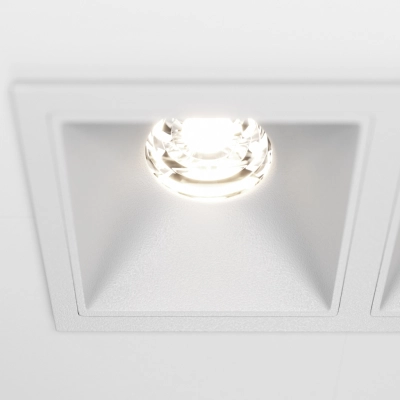 Alfa LED lampa sufitowa LED 20W 1100lm 4000K biała DL043-02-10W4K-SQ-W