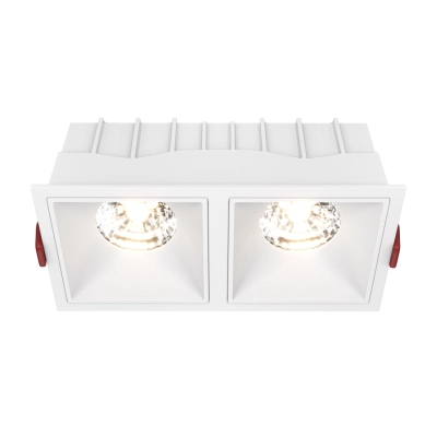 Alfa LED lampa sufitowa LED 30W 2250lm 3000K biała DL043-02-15W3K-D-SQ-W Maytoni