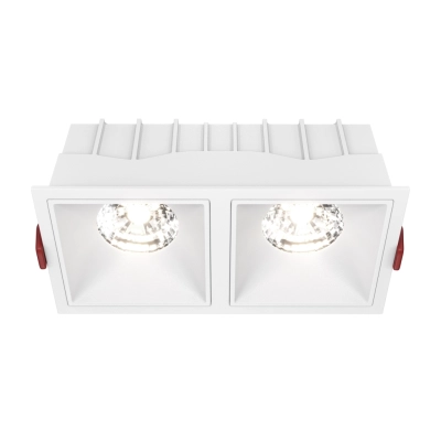 Alfa LED lampa sufitowa LED 30W 2500lm 4000K biała DL043-02-15W4K-D-SQ-W Maytoni