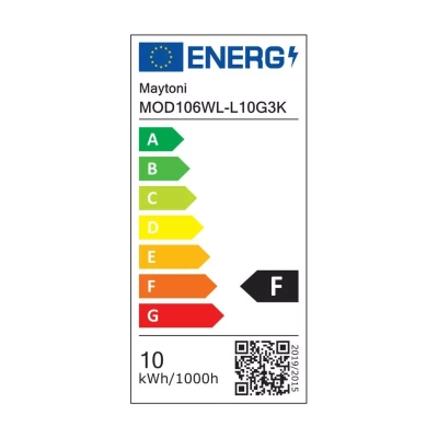 Axis kinkiet LED 10W 1050lm 3000K złoty MOD106WL-L10G3K