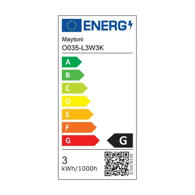 Biscotti kinkiet IP65 LED 3W 30lm 3000K biały O035-L3W3K