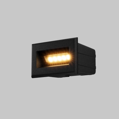 Bosca kinkiet IP65 LED 3W 250lm 3000K czarny O045SL-L3B3K Maytoni