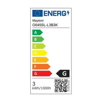 Bosca kinkiet IP65 LED 3W 250lm 3000K czarny O045SL-L3B3K