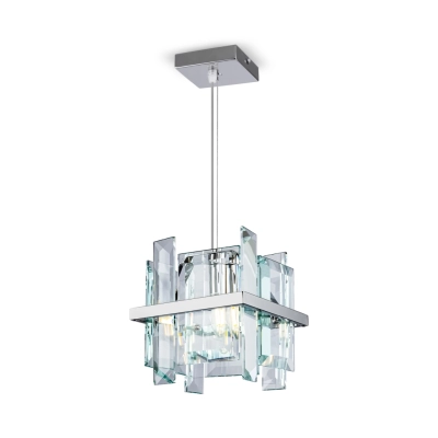 Cerezo lampa wisząca 1xE14 chrom MOD201PL-01N