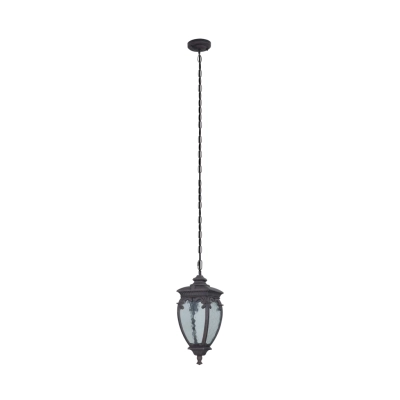 Fleur lampa wisząca IP44 1xE27 antyczny brąz O414PL-01BZ