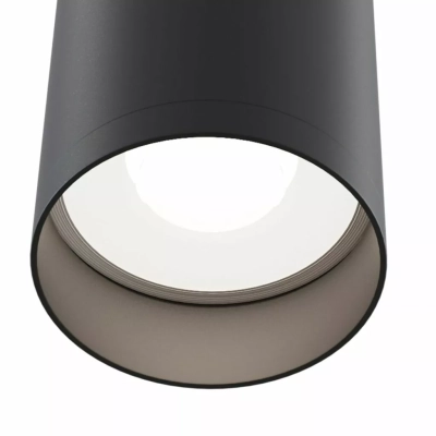 Focus lampa sufitowa 1xGU10 czarna C010CL-01B