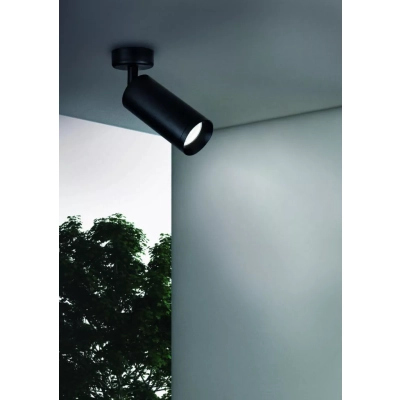 Focus lampa sufitowa 1xGU10 czarna C017CW-01B