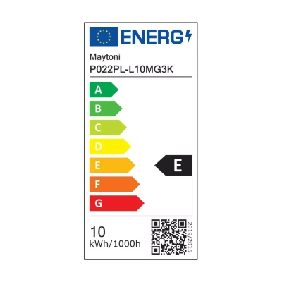 Ray lampa wisząca LED 10W 1000lm 3000K złota P022PL-L10MG3K