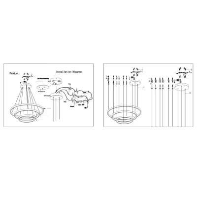 Rim element dekoracyjny czarny MOD058A-02B