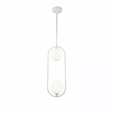 Ring lampa wisząca 2xG9 biała MOD013PL-02W Maytoni