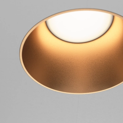 Share lampa sufitowa 1xGU10 złota matowa DL051-01-GU10-RD-WMG