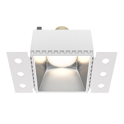 Share lampa sufitowa 1xGU10 srebrna matowa DL051-01-GU10-SQ-WS Maytoni