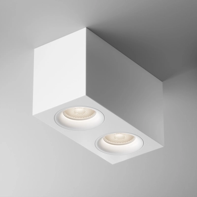 Slim lampa sufitowa 2xGU10 biała C013CL-02W Maytoni