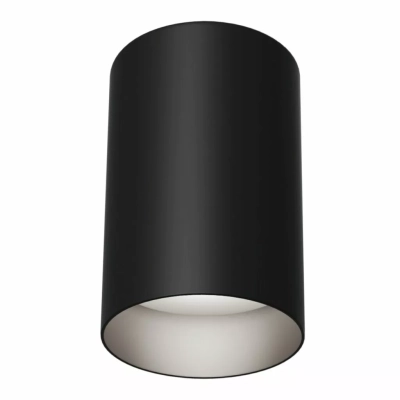 Slim lampa sufitowa 1xGU10 czarna C014CL-01B
