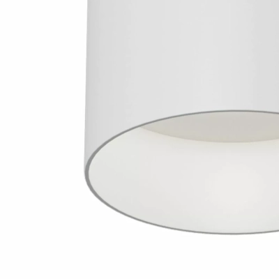 Slim lampa sufitowa 1xGU10 biała C014CL-01W
