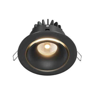 Yin lampa sufitowa LED 12W 790lm 3000K czarna DL031-2-L12B Maytoni