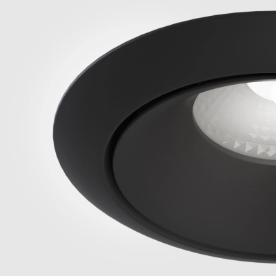 Yin lampa sufitowa LED 12W 820lm 4000K czarna DL031-L12W4K-D-B