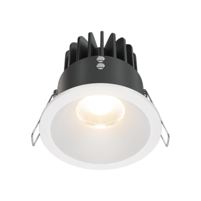 Zoom lampa sufitowa IP65 LED 12W 910lm 3000K biała DL034-L12W3K-D-W Maytoni