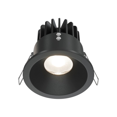 Zoom lampa sufitowa IP65 LED 12W 970lm 4000K czarna DL034-L12W4K-B Maytoni