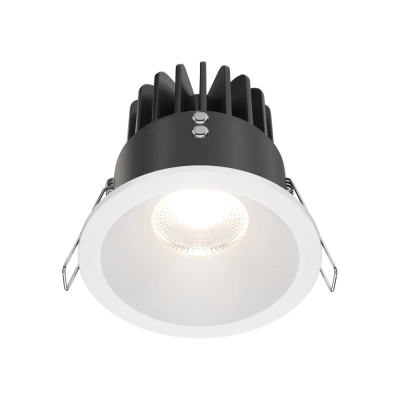 Zoom lampa sufitowa IP65 LED 12W 990lm 4000K biała DL034-L12W4K-D-W Maytoni