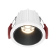 Alfa LED lampa sufitowa LED 10W 450lm 3000K biała, czarna DL043-01-10W3K-D-RD-WB Maytoni