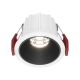 Alfa LED lampa sufitowa LED 10W 500lm 4000K biała, czarna DL043-01-10W4K-RD-WB Maytoni