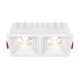 Alfa LED lampa sufitowa LED 30W 2250lm 3000K biała DL043-02-15W3K-SQ-W Maytoni