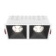 Alfa LED lampa sufitowa LED 30W 2350lm 4000K biała, czarna DL043-02-15W4K-D-SQ-WB Maytoni