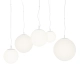Basic form lampa wisząca 5xE27 biały matowy MOD321PL-05W1