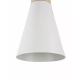 Bicones lampa wisząca 1xE27 biała P359-PL-140-W