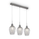 Blues lampa wisząca 3xE14 nikiel MOD044-PL-03-N