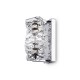 Coil kinkiet LED 6W 300lm 3000K chrom MOD124WL-L6CH3K