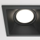 Dot lampa sufitowa 2xGU10 czarna DL029-2-02B