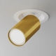 FOCUS S lampa sufitowa 1xGU10 biała, złota matowa C048CL-U-1WMG Maytoni