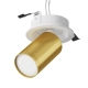 FOCUS S lampa sufitowa 1xGU10 biała, złota matowa C048CL-U-1WMG