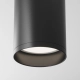 Focus lampa sufitowa 1xGU10 czarna C010CL-01B