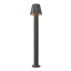 Harz lampa stojąca IP65 LED 5W 400lm 3000K grafitowa O421FL-L5GF