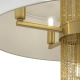 Impressive lampa wisząca 5xE14 złota MOD151PL-05G