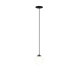 Luna lampa wisząca LED 5W 330lm 4000K czarna, biała P039PL-5W4K-10INS-B Maytoni