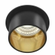 Reif lampa sufitowa 1xGU10 czarna, złota DL050-01GB Maytoni