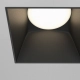 Share lampa sufitowa 1xGU10 czarna DL051-01-GU10-SQ-WB