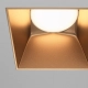 Share lampa sufitowa 1xGU10 złota matowa DL051-01-GU10-SQ-WMG