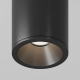 Zoom lampa sufitowa IP65 1xGU10 czarna C029CL-01-S-B