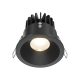 Zoom lampa sufitowa IP65 LED 12W 890lm 3000K czarna DL034-L12W3K-D-B Maytoni